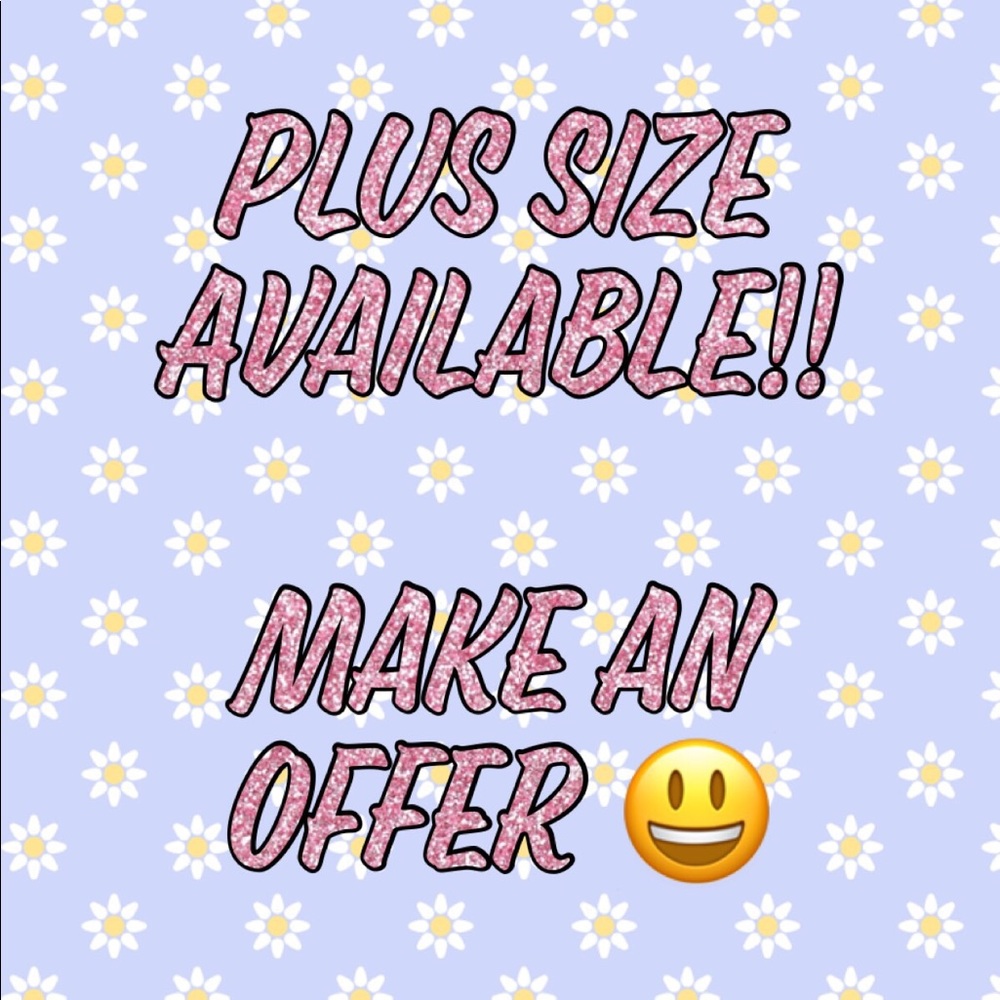 Plus Size Available